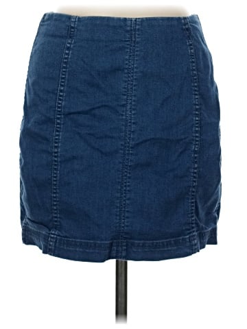 Free People Denim Skirt (view 1)