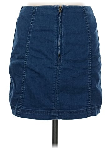 Free People Denim Skirt (view 2)
