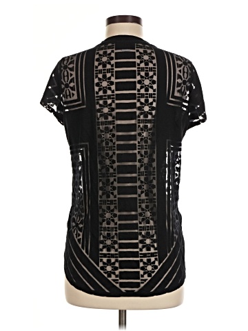 Bar III Short Sleeve Blouse (view 2)