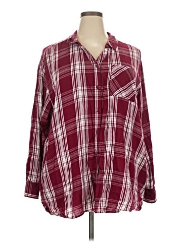 Evri Long Sleeve Button-Down Shirt (view 1)
