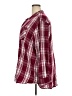 Evri Plaid Burgundy Long Sleeve Button-Down Shirt Size 2X - photo 5