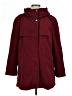 Gallery 100% Polyester Burgundy Raincoat Size L - photo 1
