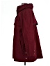 Gallery 100% Polyester Burgundy Raincoat Size L - photo 5