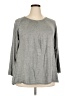 Cyrus Gray Long Sleeve Top Size 2X - photo 1