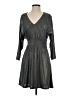 Guess Metallic Green Gray Casual Dress Size 2 - photo 1