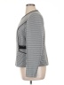 Kasper Houndstooth Gray Blazer Size 14 - photo 5