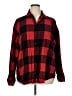 Old Navy 100% Cotton Plaid Red Long Sleeve Button-Down Shirt Size XL (tall) - photo 1