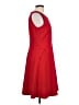 Calvin Klein Solid Red Casual Dress Size L - photo 4
