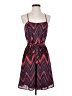 Collective Concepts 100% Polyester Chevron-herringbone Red Casual Dress Size XS - photo 1