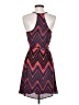 Collective Concepts 100% Polyester Chevron-herringbone Red Casual Dress Size XS - photo 2