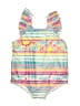 Assorted Brands Print Yellow One Piece Swimsuit Size 12 - photo 1