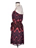Collective Concepts 100% Polyester Chevron-herringbone Red Casual Dress Size XS - photo 5
