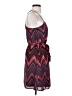 Collective Concepts 100% Polyester Chevron-herringbone Red Casual Dress Size XS - photo 4