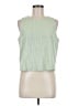 Saks Fifth Avenue Green Sleeveless Top Size M - photo 1