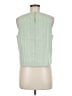 Saks Fifth Avenue Green Sleeveless Top Size M - photo 2