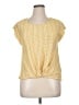 W5 Yellow Short Sleeve Top Size XL - photo 1