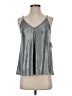 Charlotte Russe Silver Tank Top Size XS - photo 1