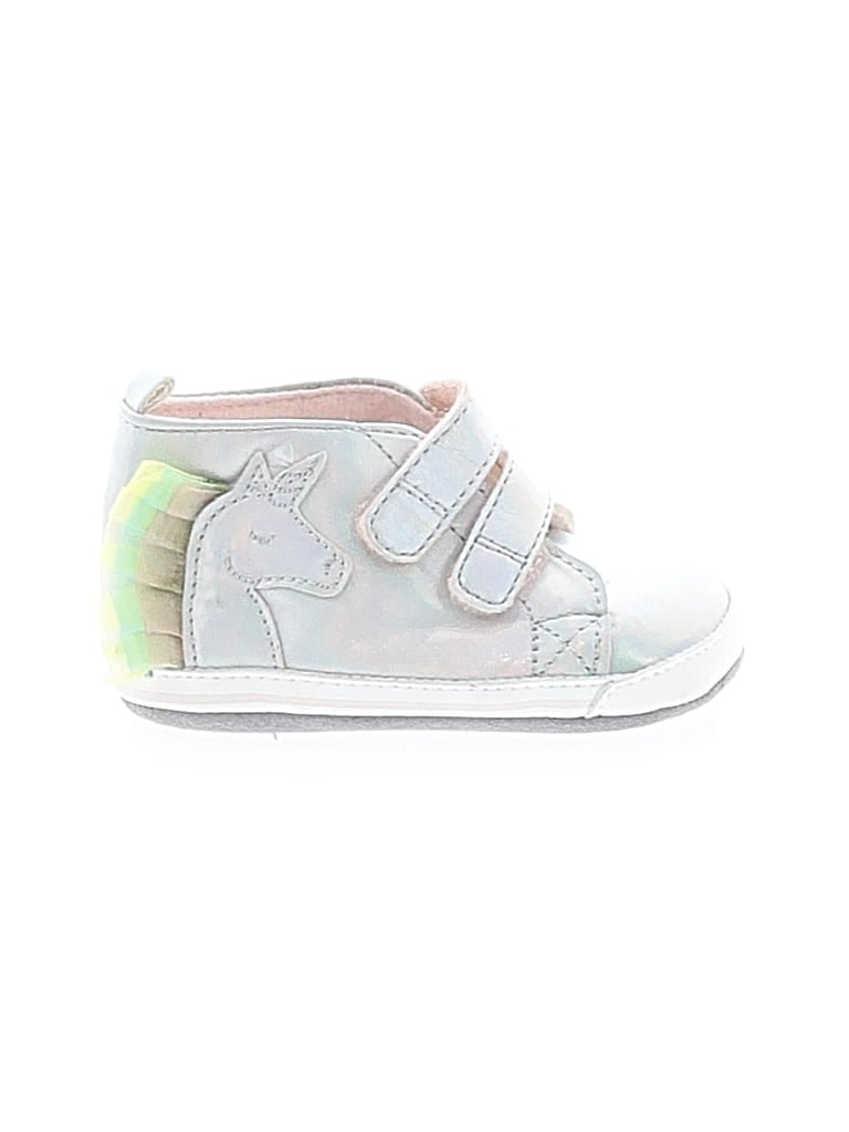 Pre-owned Assorted Brands Babies' Booties In Gray