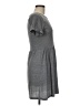 Forever 21 Solid Gray Casual Dress Size M - photo 4