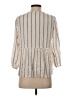 Fever 100% Rayon Ivory 3/4 Sleeve Blouse Size S - photo 2