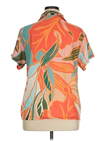 Vitamin A Short Sleeve Blouse (view 2)
