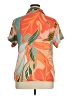 Vitamin A Tropical Orange Short Sleeve Blouse Size XL - photo 2