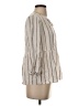 Fever 100% Rayon Ivory 3/4 Sleeve Blouse Size S - photo 4
