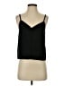 Unbranded 100% Silk Black Sleeveless Silk Top Size 4 - photo 1