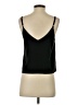 Unbranded 100% Silk Black Sleeveless Silk Top Size 4 - photo 2