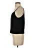 Unbranded 100% Silk Black Sleeveless Silk Top Size 4 - photo 5