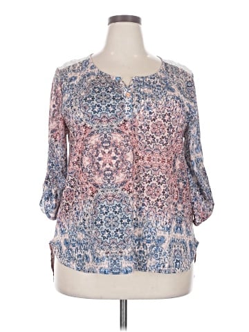 Como Vintage 3/4 Sleeve Blouse (view 1)