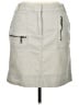 Covington Solid Tan Gray Casual Skirt Size 16 - photo 1