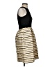 J.Crew 100% Polyester Stripes Gold Cocktail Dress Size 0 - photo 4