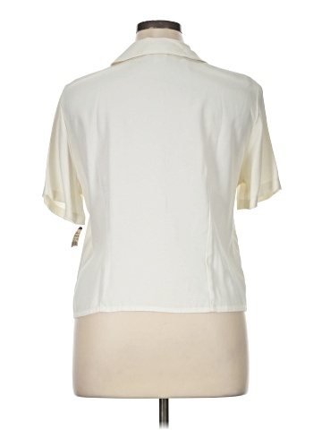 Impressions Short Sleeve Blouse (view 2)