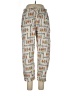 Burt's Bees Baby Print Ivory Silver Casual Pants Size L - photo 1
