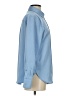 H&M Solid Blue Long Sleeve Blouse Size S - photo 4