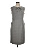 DressBarn Houndstooth Gray Cocktail Dress Size 14 - photo 1