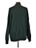 Gap Solid Green Turtleneck Sweater Size L (tall) - photo 2