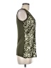 Calvin Klein 100% Polyester Gold Sleeveless Top Size M - photo 4