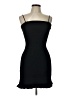 Storia Solid Black Cocktail Dress Size L - photo 1