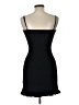 Storia Solid Black Cocktail Dress Size L - photo 2