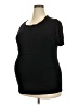 Smallshow Black Short Sleeve Top Size XXL Maternity - photo 1