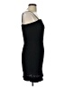 Storia Solid Black Cocktail Dress Size L - photo 4