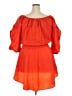 Two Hearts Maternity Orange 3/4 Sleeve Blouse Size 3X - photo 2