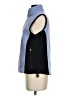 L.L.Bean 100% Polyester Blue Sleeveless Blouse Size S - photo 5