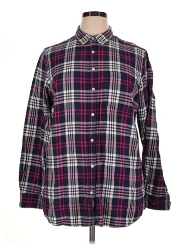 Banana Republic Factory Store Long Sleeve Button-Down Shirt (view 1)