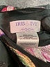 Iris & Ivy 100% Polyester Floral Black Dress Size 8 - photo 3