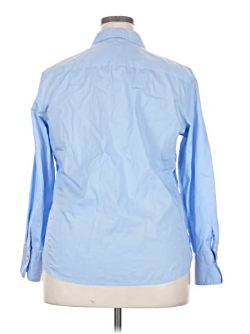 Foxcroft Long Sleeve Button-Down Shirt (view 2)