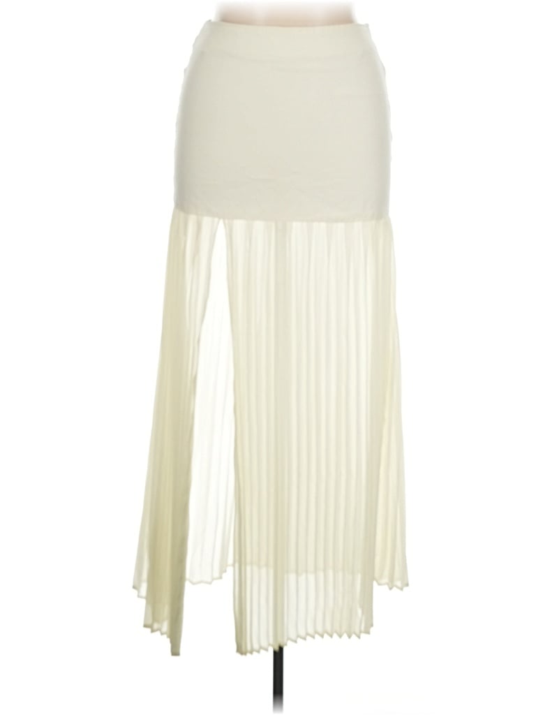 Pre-owned 4th & Reckless Formal Skirt In Ivory