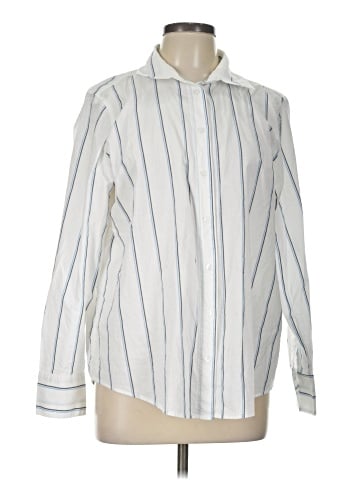 Banana Republic Factory Store Long Sleeve Button-Down Shirt (view 1)